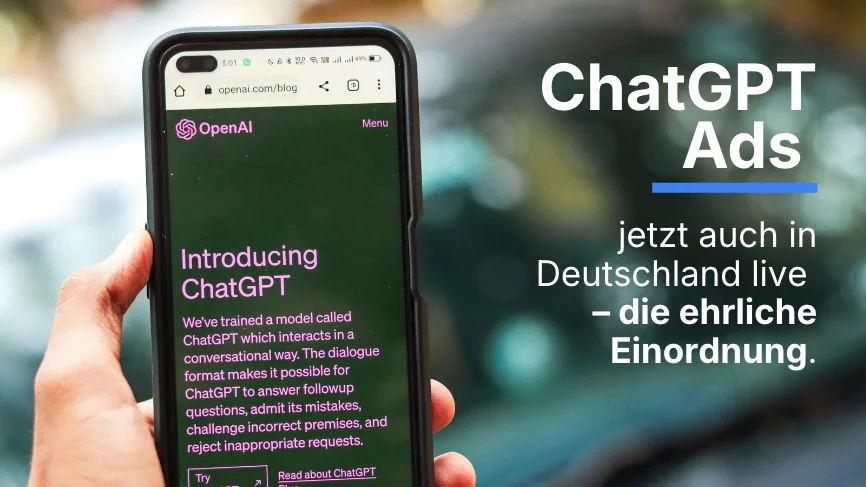 Welche Chancen bieten ChatGPT Ads f&uuml;r KMUs?